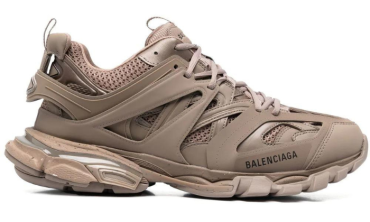 Track lace-up sneakers