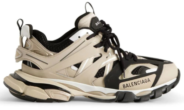 Track lace-up sneakers