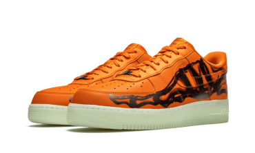 Orange Skeleton Halloween